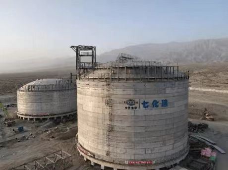 Latest company news about Zhong'anxinzi Gas Co., Ltd. is constructing a 50,000 cubic meter LNG storage tank project.