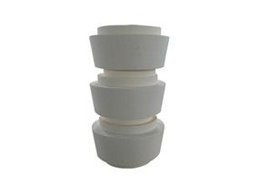 Fireproof PIR Pipe Insulation Sections Polyisocyanurate Foam Sheets Tubular Shell Design