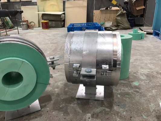 160K Liquid Nitrogen Pipeline Supports Double Pipe Insulated Pipe Supports