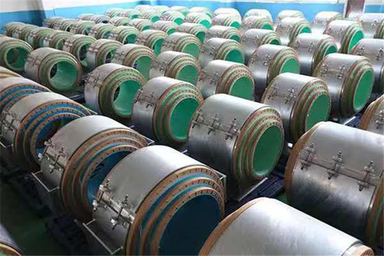HDPIR Cold Insulation Sliding Pipe Support , Pre Insulated Pipe Supports DN80