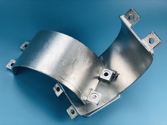 Stainless Steel 15mm Diameter Pipe Support Clamp With Welded Ear Plates