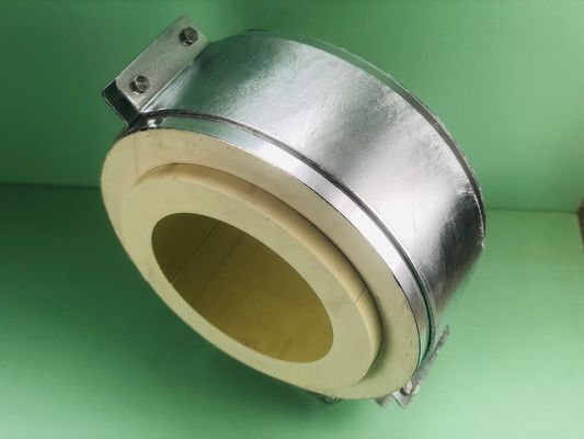 Pipe Insulation Supports Anti Vibration Pipe Supports With Two Vertical Plates