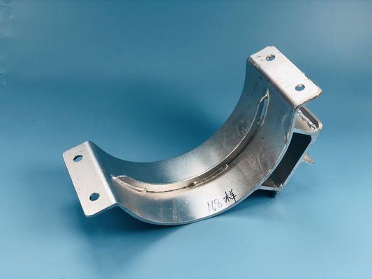 Single Outer Retaining Ring Galvanised Pipe Clamp Fittings For Pipe Support