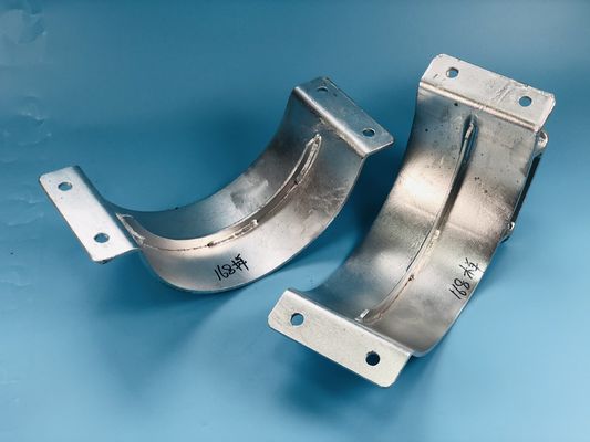 Single Outer Retaining Ring Galvanised Pipe Clamp Fittings For Pipe Support