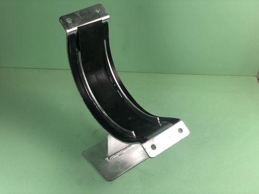 Galvanized Carbon Steel Pipe Clamps With Two Outer Retaining Rings