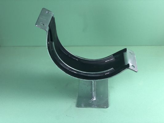 Galvanized Carbon Steel Pipe Clamps With Two Outer Retaining Rings