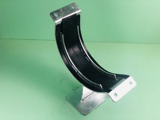 Galvanized Carbon Steel Pipe Clamps With Two Outer Retaining Rings