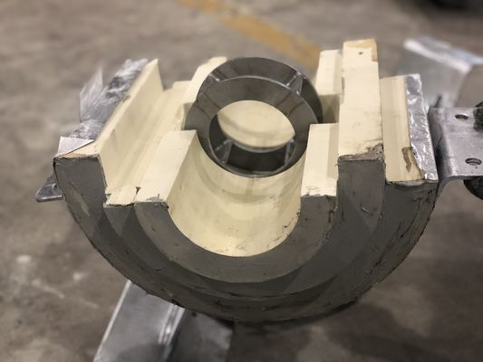 OD 0.84 Inch Pre Insulated Pipe Supports For Liquefied Gas Plant Custom Size