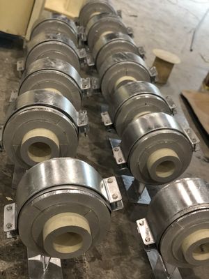 OD 0.84 Inch Pre Insulated Pipe Supports For Liquefied Gas Plant Custom Size