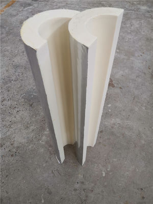 High Density Thermal Insulation Material PIR Pipe High Tensile Strength