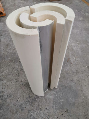 Fireproof Polyisocyanurate Foam Pipe Insulation Environmental Friendly