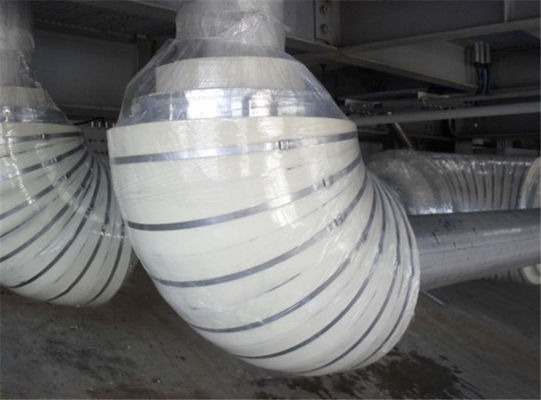 Rigid Polyiso Pipe Insulation With Metal Covering For Industrial Commercial