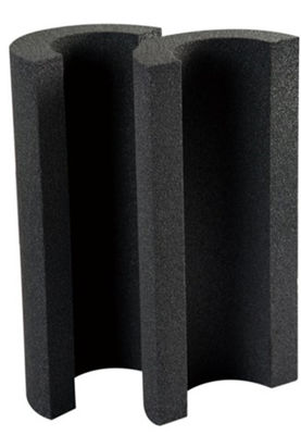 120-160 kg/m3 Black Cellular Glass Board Insulation Foam Glass Thermal Insulation