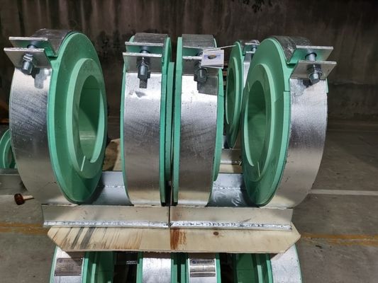 Red Foam Thermal Insulation Steel Pipe Featuring Insulation Thicknesses 25mm to 250mm Providing Effective Thermal Barrier and Durability