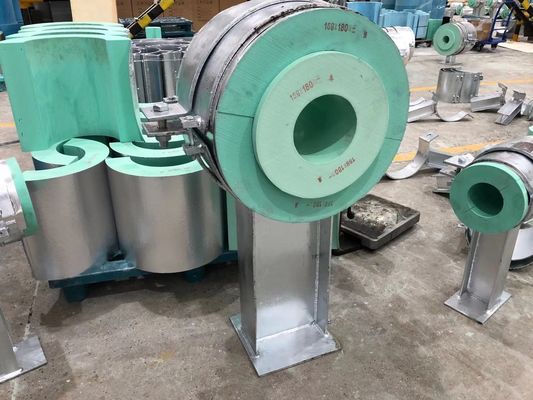 Harga yang bagus Dukungan Pipa Nitrogen Cair 160K untuk Pipa Berinsulasi Ganda on line