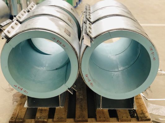 Eco Friendly Sliding Pipe Insulation Supports DN400 16 Inchx50 For Petrochemical Plant