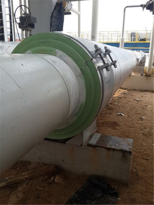 Eco Friendly Sliding Pipe Insulation Supports DN400 16 Inchx50 For Petrochemical Plant