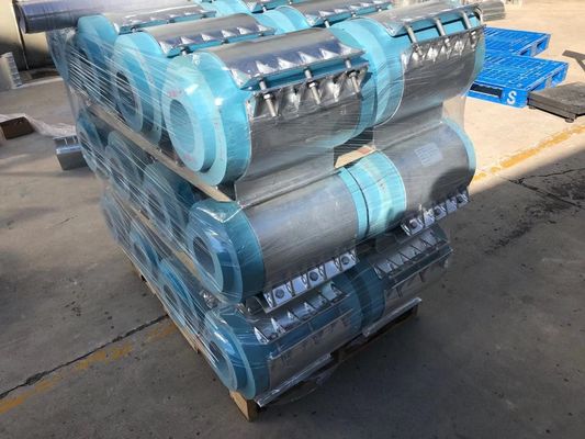 250K Pipeline Supports HD PIR Natural Gas Pipe Supports 100mm Insulation Thickness