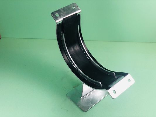 Galvanized Carbon Steel Pipe Clamps With Two Outer Retaining Rings