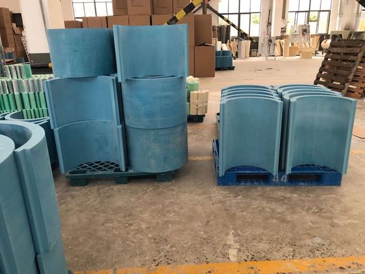 Harga yang bagus Isolasi Pipa PIR Suhu Rendah Isolasi Panas Busa Kaku Polyisocyanurate on line