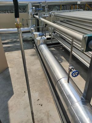 Rigid Polyiso Pipe Insulation With Metal Covering For Industrial Commercial