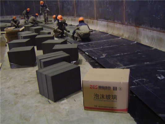 Good price Fire Protection Cellular Glass Board Insulation , Foam Glass Thermal Insulation Board online